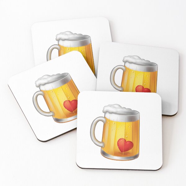Item preview, Beer Lover Heart designed and sold by Inky-Vibe.