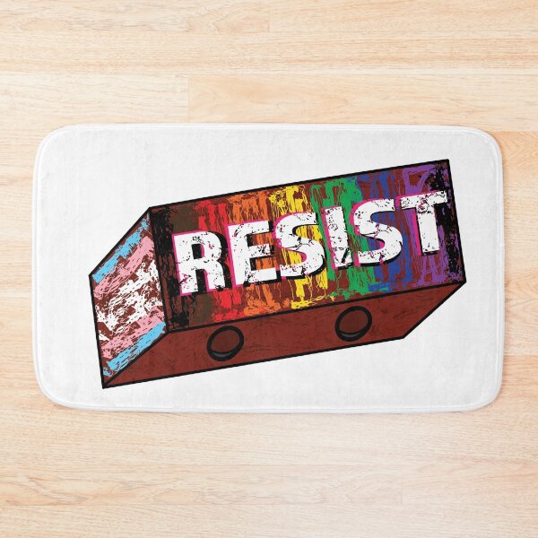 Item preview, Resist Pride Brick designed and sold by BiOurPride.