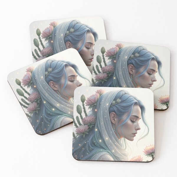 Item preview, Beautiful Woman with Flowers designed and sold by PAULINE.LUMINA.