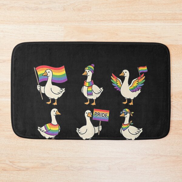 Item preview, Subtle Silly Goose Rainbow Flag LGBTQ Pride Month Graphic designed and sold by CriseldaBruning.
