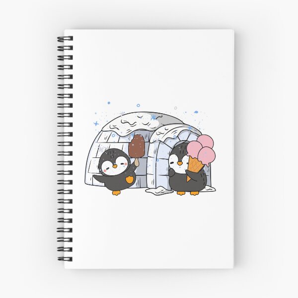 Item preview, Penguin Ice Cream Party designed and sold by yuki-hana.