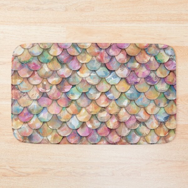 Item preview, Scales Print Colorful Mermaid Tail designed and sold by SeaStarMermaids.
