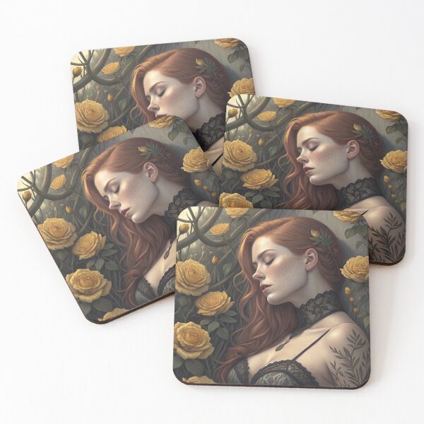 Item preview, Beautiful Woman with Flowers designed and sold by PAULINE.LUMINA.
