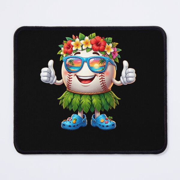 Item preview, Hawaiian Baseball Hawaii Tropical Beach Summer Vacation Kids designed and sold by Littermin.