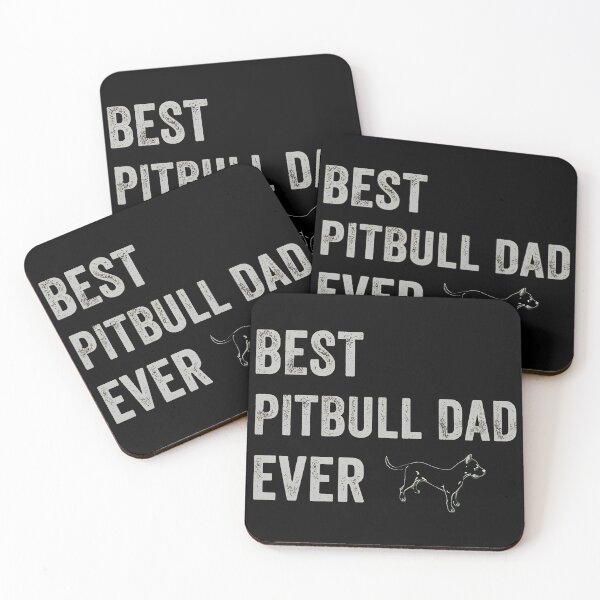 Item preview, Best Pitbull Dad Ever designed and sold by Dmo3HarkoArt.