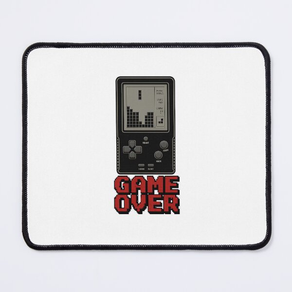 Item preview, Game Over Retro Handheld Console Silhouette Vintage Gamer Gift designed and sold by Botted.