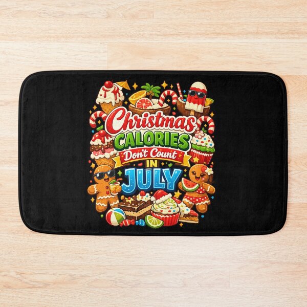 Item preview, Christmas Calories Don't Count In July Funny Christmas In July Party Gift for Food Lovers designed and sold by Im-Ara.