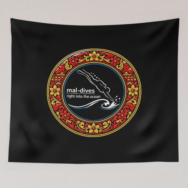 Item preview, Mal-dives Right Into the Ocean designed and sold by KungPowUnicorn.