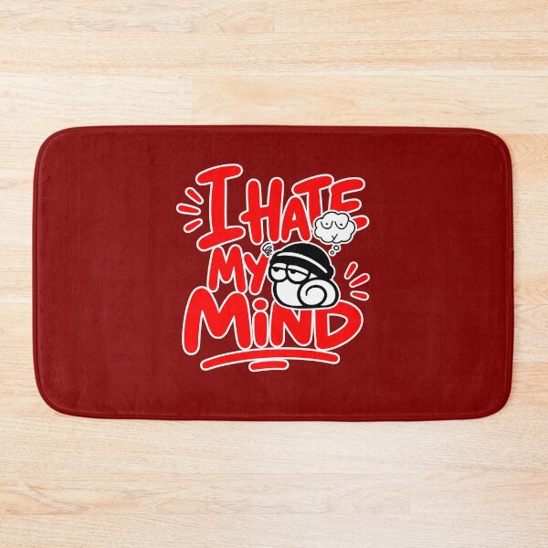 Item preview, I Hate My Mind - Relatable Overthinker Snail designed and sold by snewen.