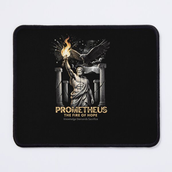 Item preview, Prometheus: The Fire of Hope | Greek Mythology Apparel & Gifts designed and sold by CallisC-Arts.