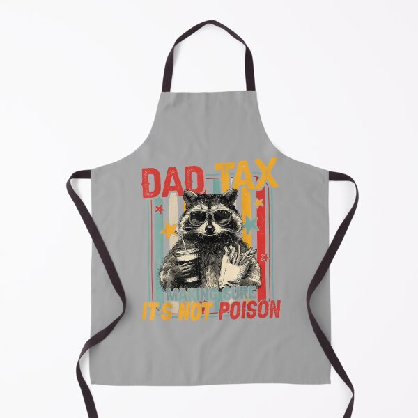 Item preview, Funny Dad Tax Raccoon Making Sure Its Not Poison Men designed and sold by ArleneRowe.