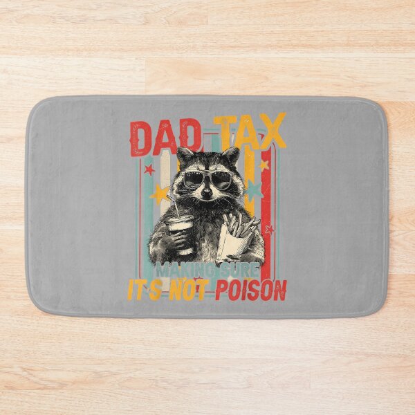Item preview, Funny Dad Tax Raccoon Making Sure Its Not Poison Men designed and sold by ArleneRowe.