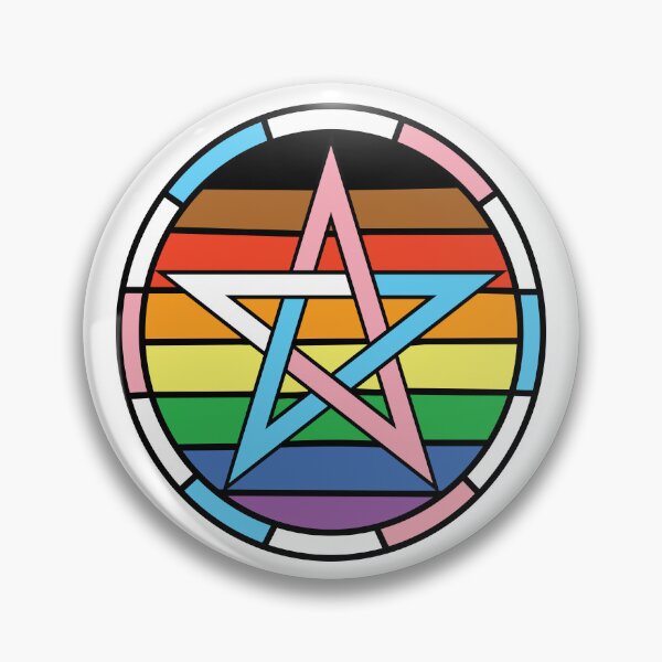 Item preview, Pride Pentacle designed and sold by BiOurPride.