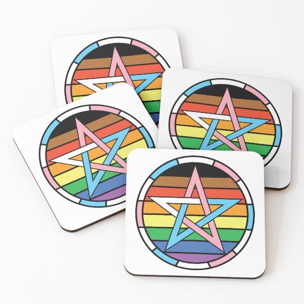 Item preview, Pride Pentacle designed and sold by BiOurPride.