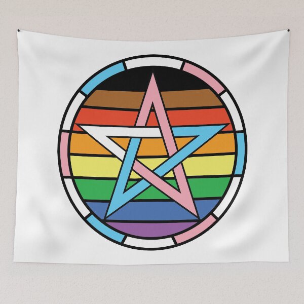 Item preview, Pride Pentacle designed and sold by BiOurPride.