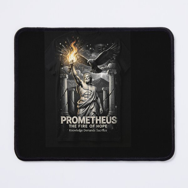 Item preview, Prometheus: The Fire of Hope | Greek Mythology Apparel & Gifts designed and sold by CallisC-Arts.