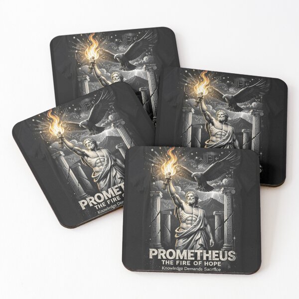 Item preview, Prometheus: The Fire of Hope | Greek Mythology Apparel & Gifts designed and sold by CallisC-Arts.