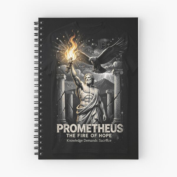 Item preview, Prometheus: The Fire of Hope | Greek Mythology Apparel & Gifts designed and sold by CallisC-Arts.