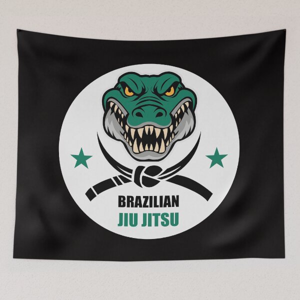 Item preview, Brazilian Jiu Jitsu Crocodile Fighter BJJ designed and sold by ElectroSphere46.
