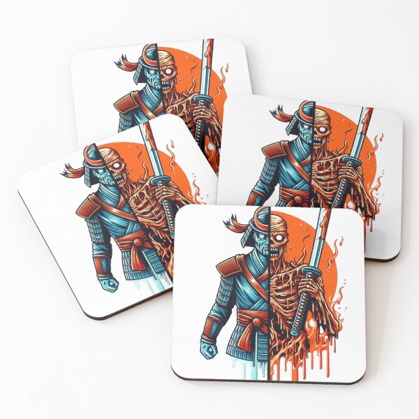 Item preview, Zombie Samurai designed and sold by Shirtabell.