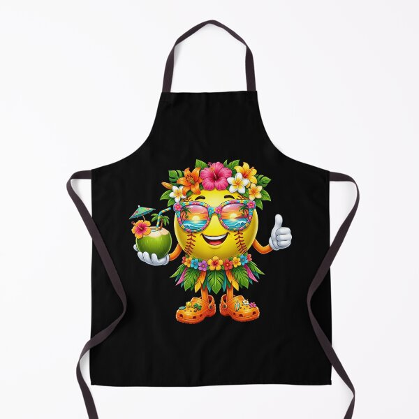 Item preview, Hawaiian Softball Hawaii Tropical Beach Summer Vacation Kids designed and sold by Littermin.