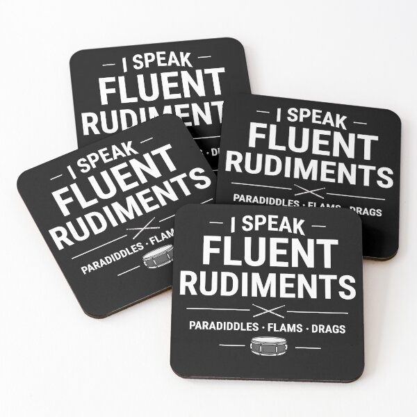 Item preview, I speak fluent rudiments - designed and sold by Aetheriaworld.