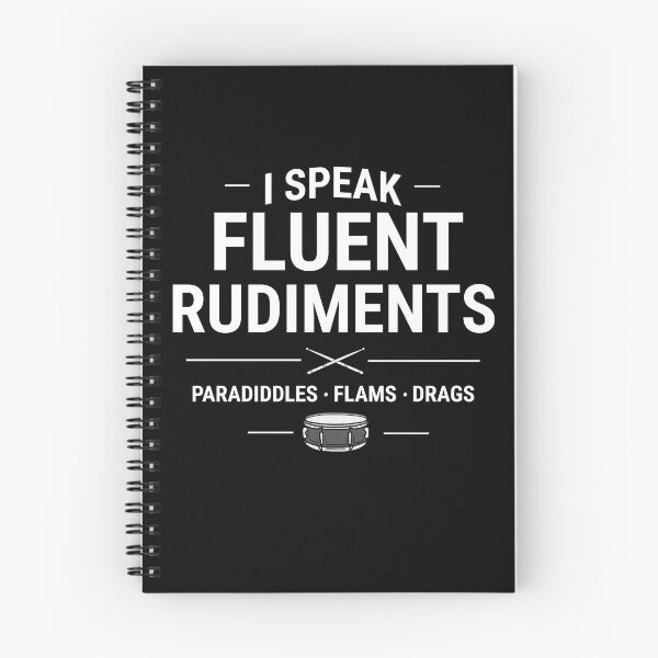 Item preview, I speak fluent rudiments - designed and sold by Aetheriaworld.