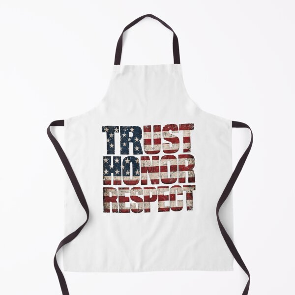Item preview, trust honour respect , American flag designed and sold by CornershopTee.