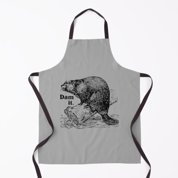 Item preview, Funny Dam It Beaver Pun Dad Joke Wildlife Art designed and sold by ArleneRowe.