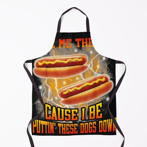 Item preview, Call Me The Vet Cause I Be Puttin' These Dogs Down Hot Dog Lover Barbecue Grill Humor designed and sold by AmaXONIC.
