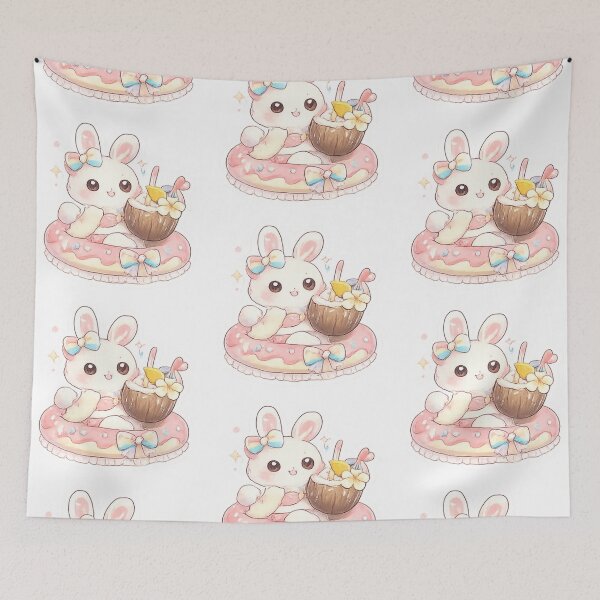 Item preview, Kawaii Pride Bunny designed and sold by fadeinkstudio.