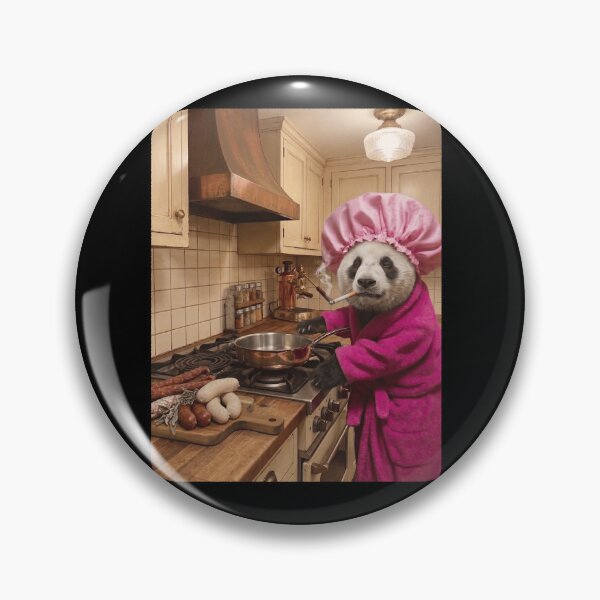 Item preview, Funny Panda Housewife Brainrot Meme Animal Lover designed and sold by TerryConnells.