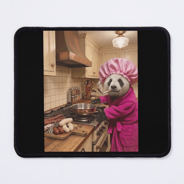 Item preview, Funny Panda Housewife Brainrot Meme Animal Lover designed and sold by TerryConnells.