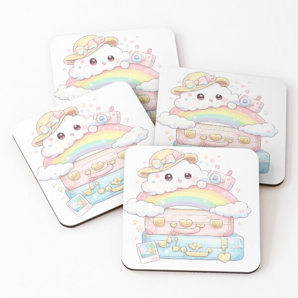 Item preview, Kawaii Rainbow Pride  designed and sold by fadeinkstudio.
