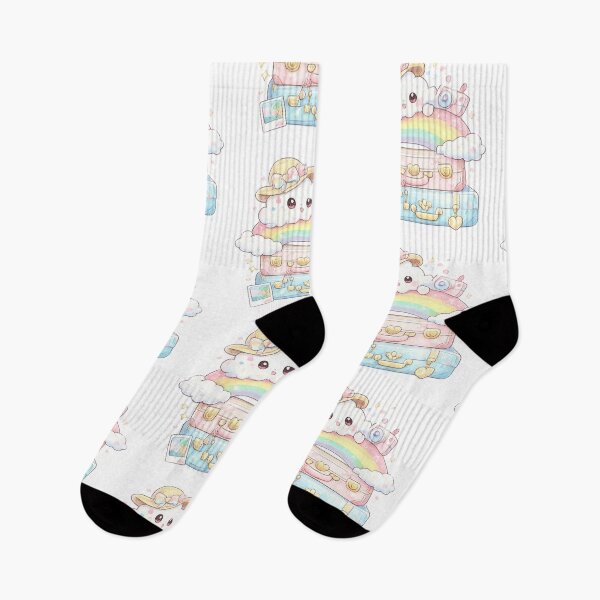 Item preview, Kawaii Rainbow Pride  designed and sold by fadeinkstudio.