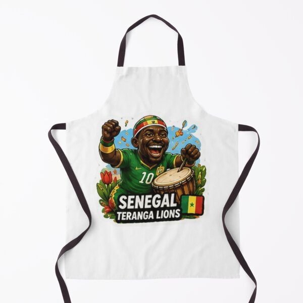 Item preview, Senegal Teranga Lions Soccer Fan Sticker designed and sold by syndia2209.