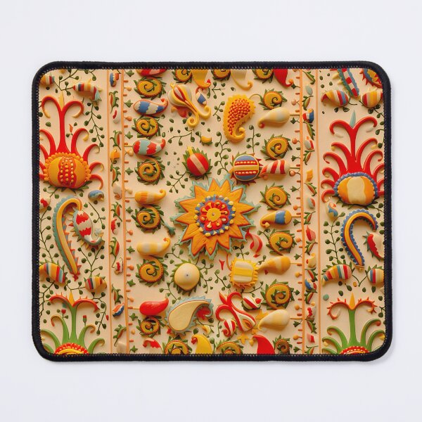 Item preview, Lakai Suzani Uzbekistan Embroidery designed and sold by Vicky Brago-Mitchell®.