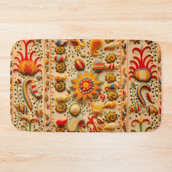 Item preview, Lakai Suzani Uzbekistan Embroidery designed and sold by Vicky Brago-Mitchell®.