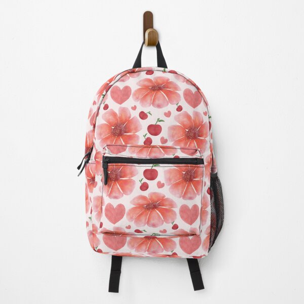 Item preview, Cherry Blossom Hearts Floral Pattern designed and sold by HopeAndHustle.