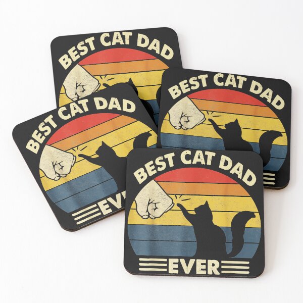 Item preview, Best Cat Dad Ever | Men Cat Owner Father Pet Parent designed and sold by AmaXONIC.