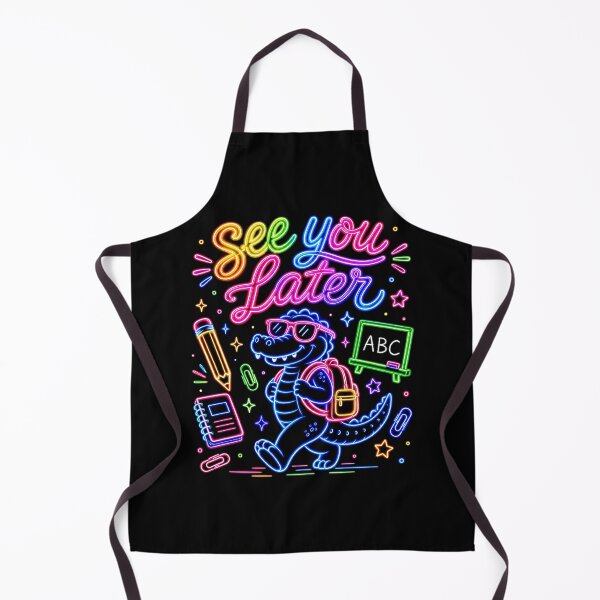 Item preview, See You Later Alligator Cute Neon Back to School designed and sold by ArcaneArtistry.