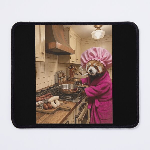 Item preview, Funny Red Panda Housewife Brainrot Meme Animal Lover designed and sold by TerryConnells.