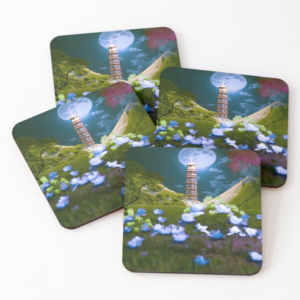 Item preview, Series Glow of the Pagoda Part 7 “Under It” designed and sold by MaxDreamsArt.