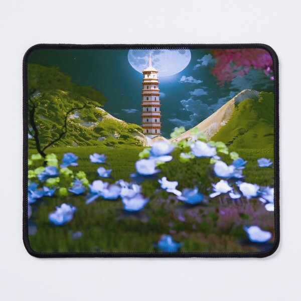 Item preview, Series Glow of the Pagoda Part 7 “Under It” designed and sold by MaxDreamsArt.