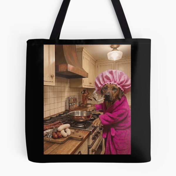 Item preview, Funny Rhodesian Ridgeback Housewife Brainrot Meme Dog Owner designed and sold by TerryConnells.
