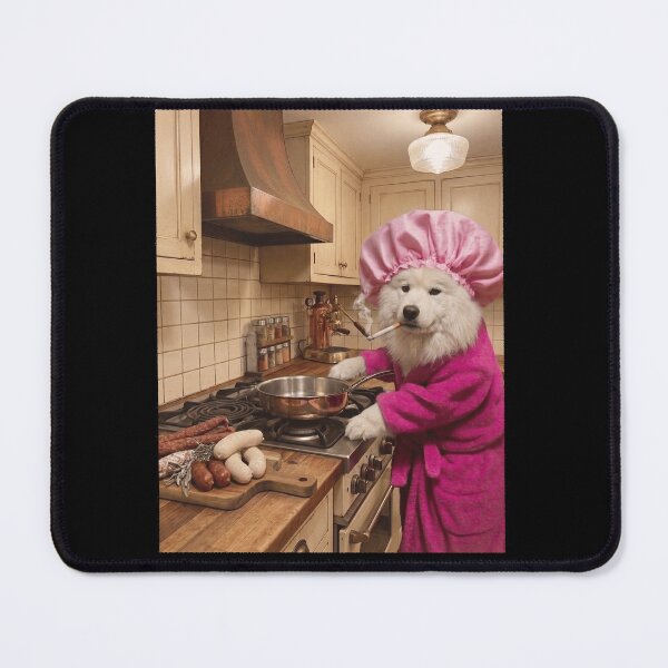 Item preview, Funny Samoyed Housewife Brainrot Meme Dog Owner designed and sold by TerryConnells.