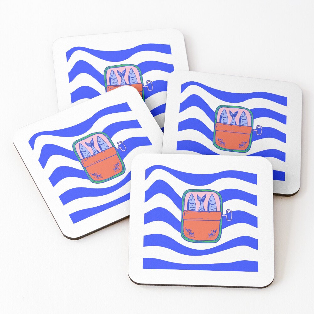 Item preview, Coasters (Set of 4) designed and sold by RINNALab.