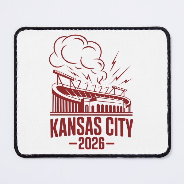 Item preview, Kansas City 2026 Arrowhead Stadium Football T-Shirt V15 designed and sold by DarylWelsh2024.