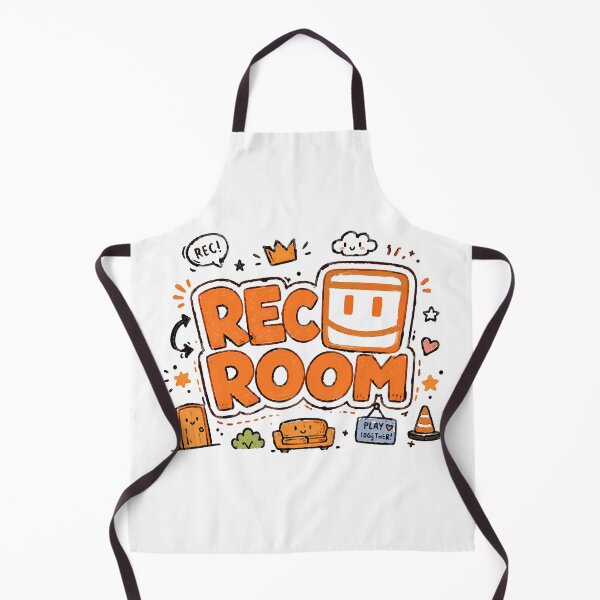 Item preview, Rec Room gaming logo colored doodle designed and sold by CreativeArt520.