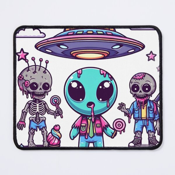 Item preview, Zombie UFO designed and sold by Shirtabell.
